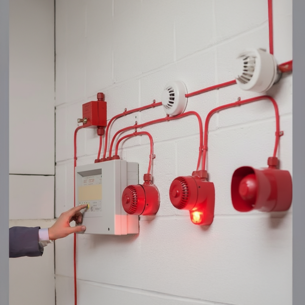 تركيب-نظام-الإنذار-للحريق